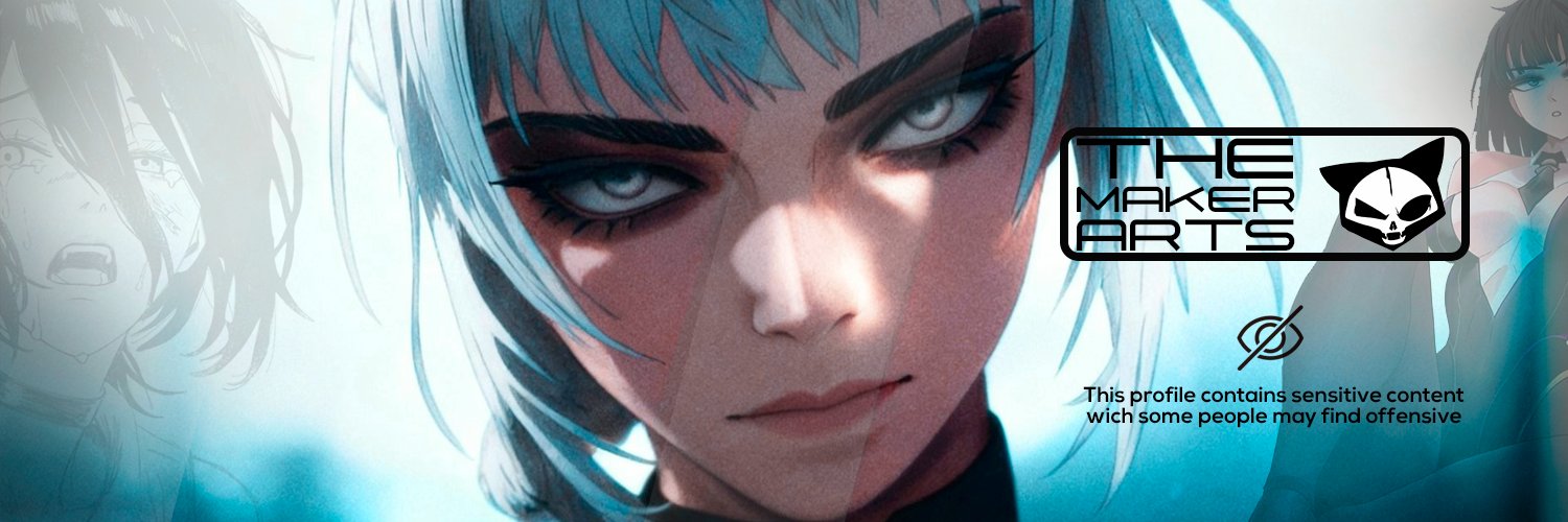 The Maker (commissions open) banner