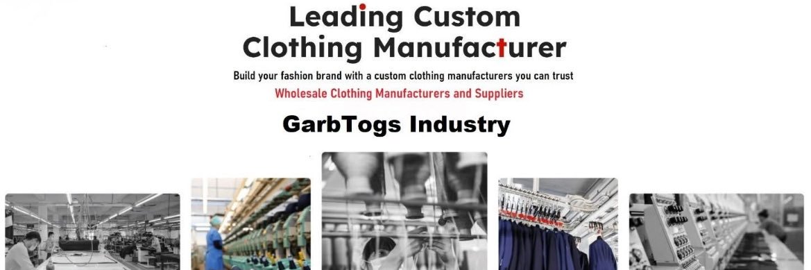 GarbTogs industry®️ | APPAREL MANUFACTURERS banner