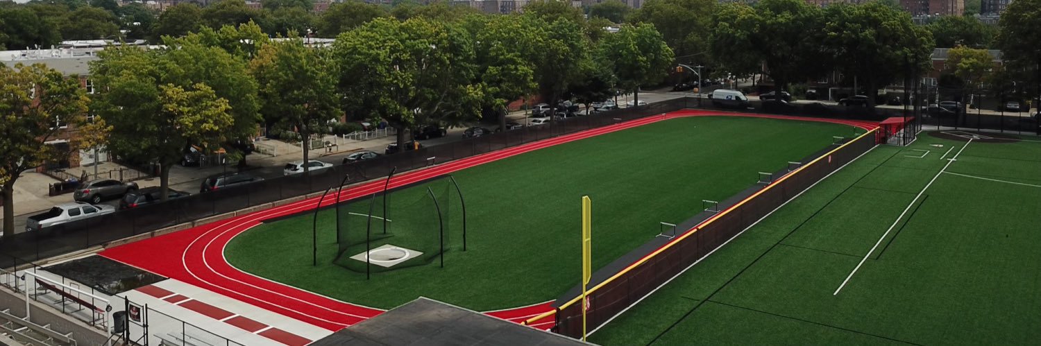 McClancy Track and Field banner