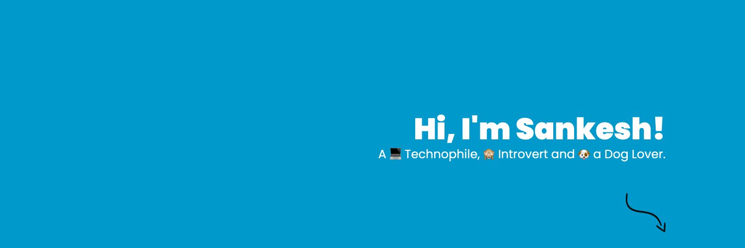 sankeshjain's profile banner image