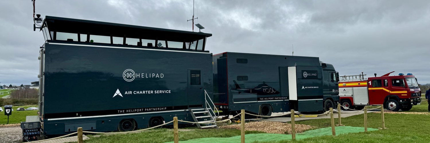 Helipad ATC banner