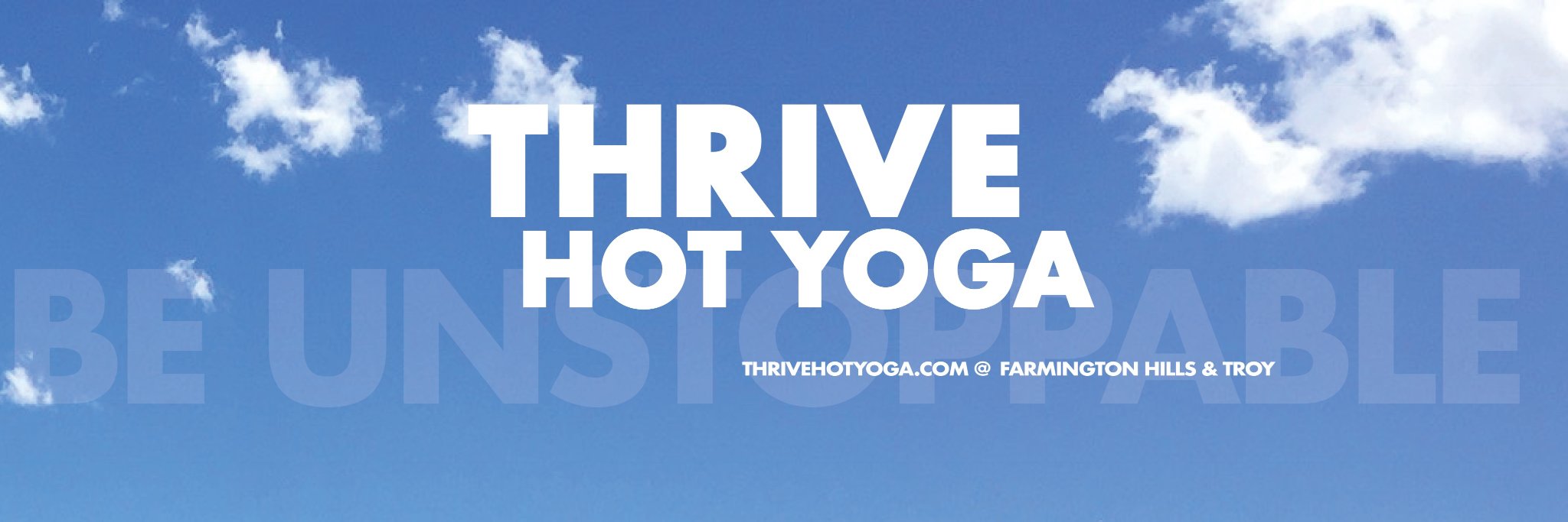 ThriveHotYoga's profile banner image