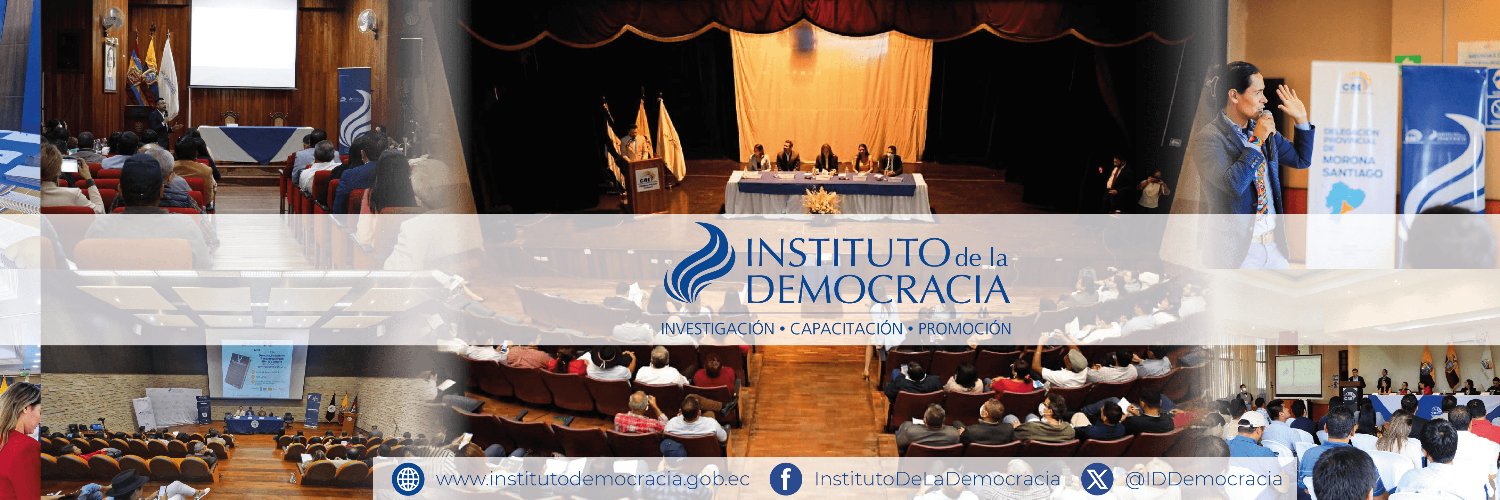 Instituto de la Democracia banner