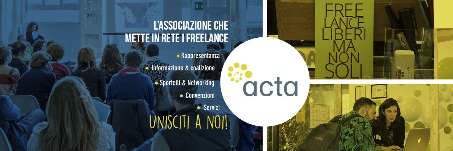 ACTA - Associazione di freelance banner