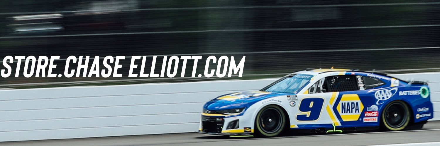 Chase Elliott Store's banner
