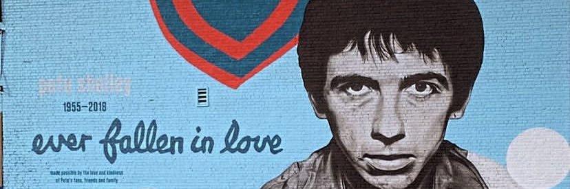 The Pete Shelley Memorial Campaign banner