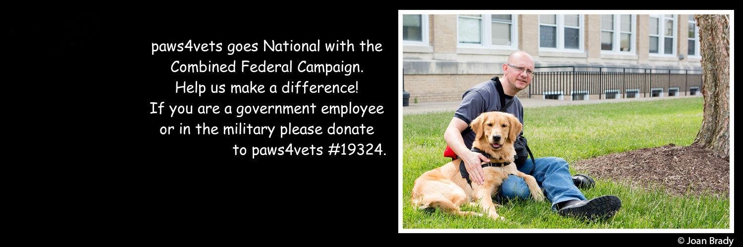 paws4vets nonprofit banner
