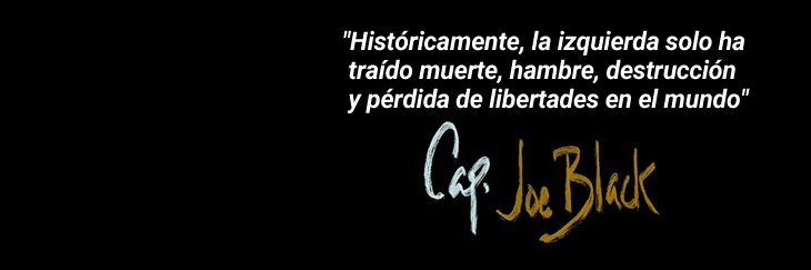 Capitán Joe Black 𝕏 🇮🇱 banner