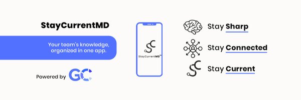 StayCurrentMD Profile Banner