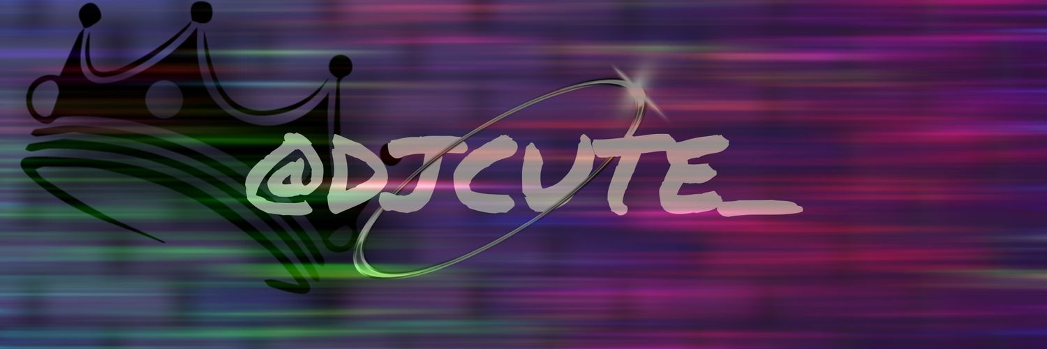 ☆★𝙳𝙹 𝙲𝚄𝚃𝙴★☆ banner