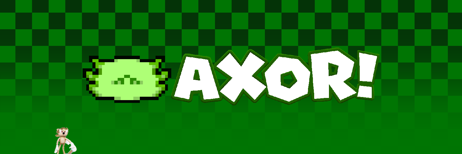 Axor the Axolotl banner