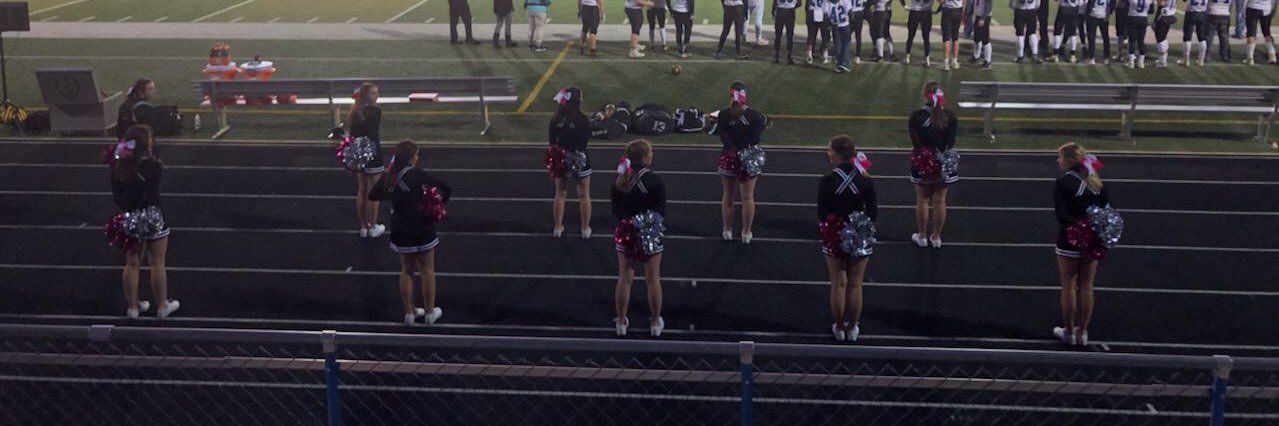 Rock Creek Cheer banner