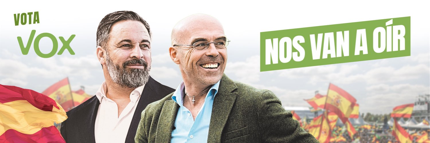 VOX Europa's banner