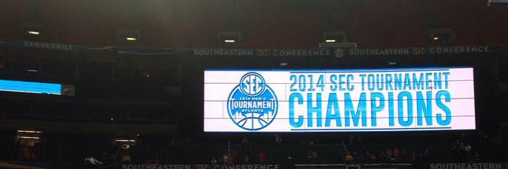 2026 SEC Champions 🐊 🏀 banner