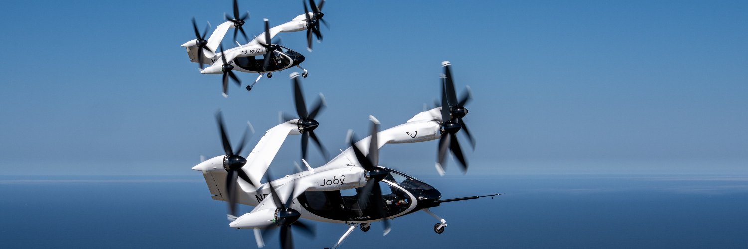 Joby Aviation's banner