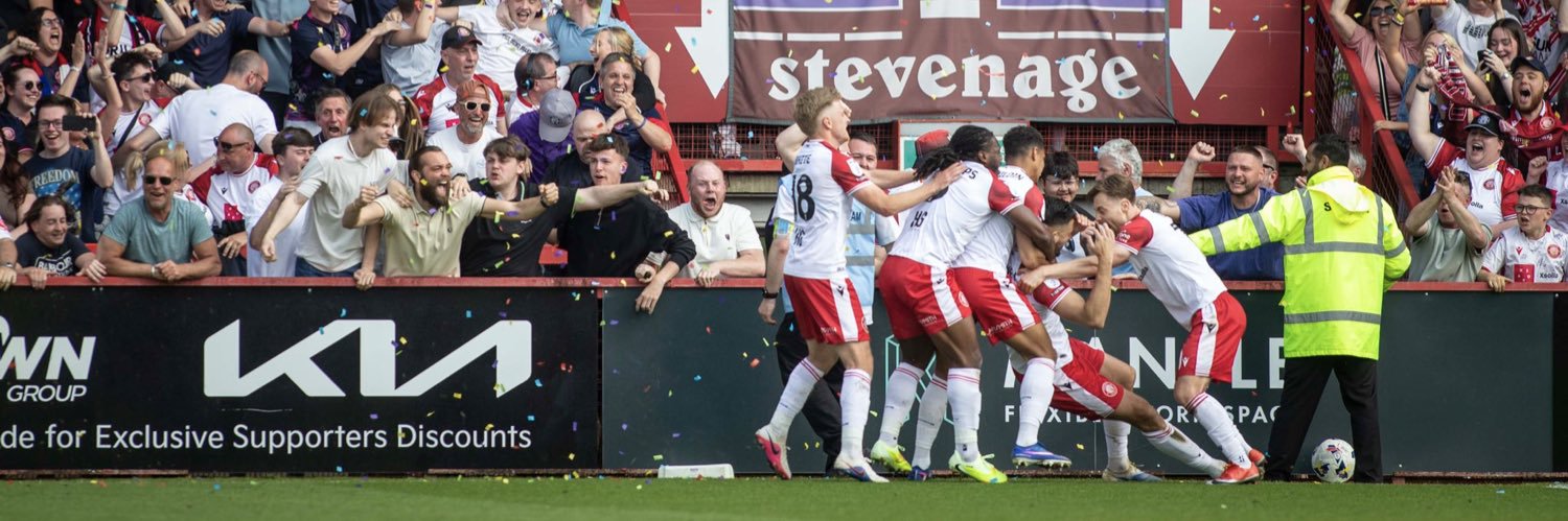 The Stevenage FC Podcast banner