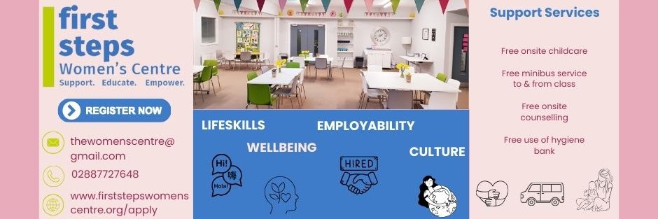 First Steps Women's Centre banner