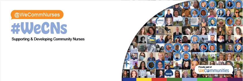 WeCommNurses 💙 banner