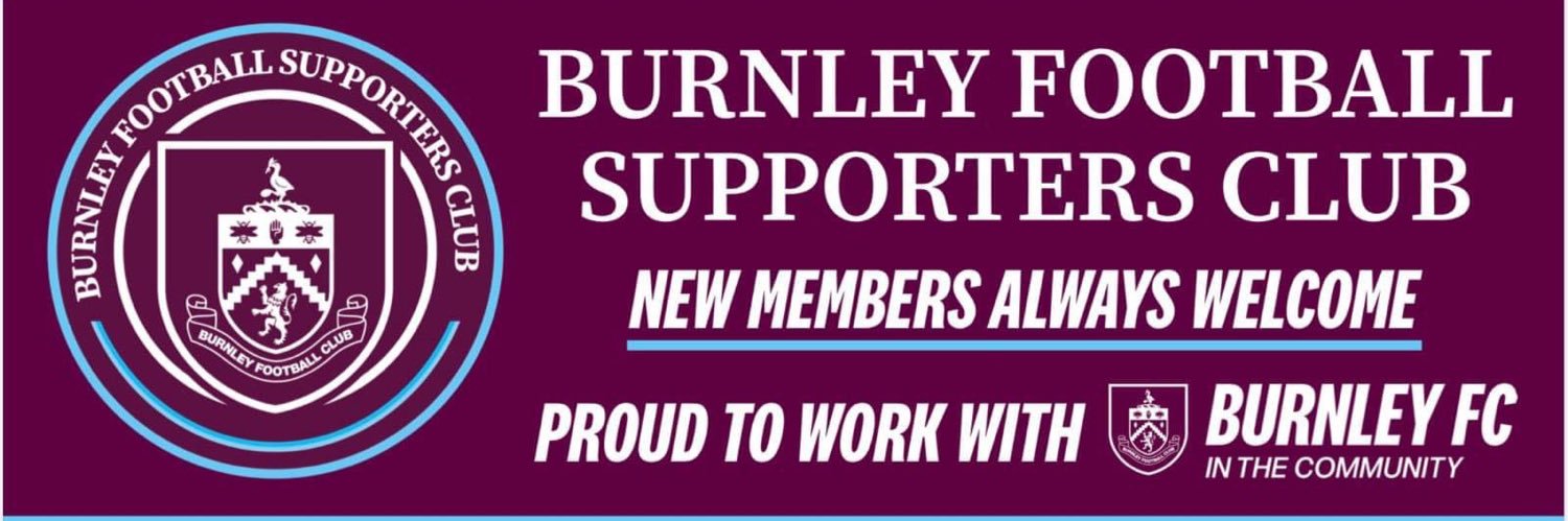Burnley Football Supporters Club banner