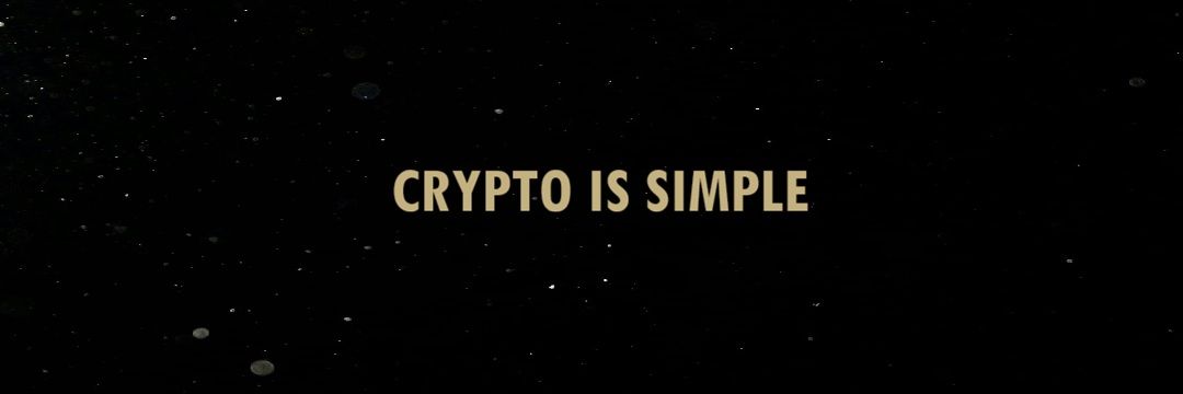 Crypto is Simple banner