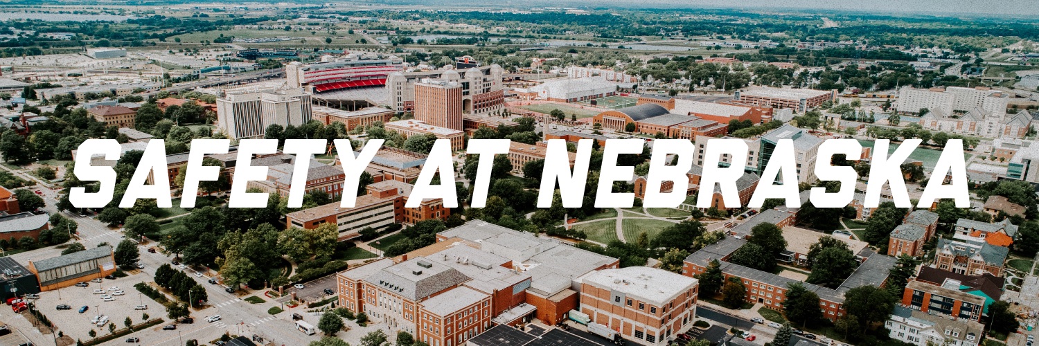 Safety at Nebraska banner