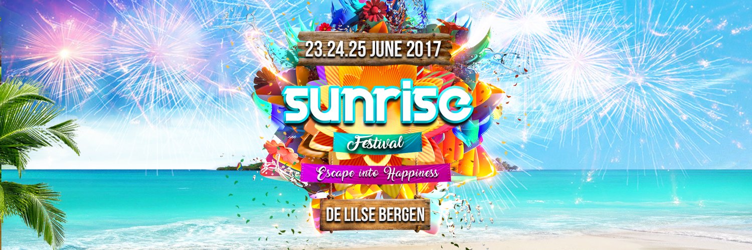 Sunrise Festival banner