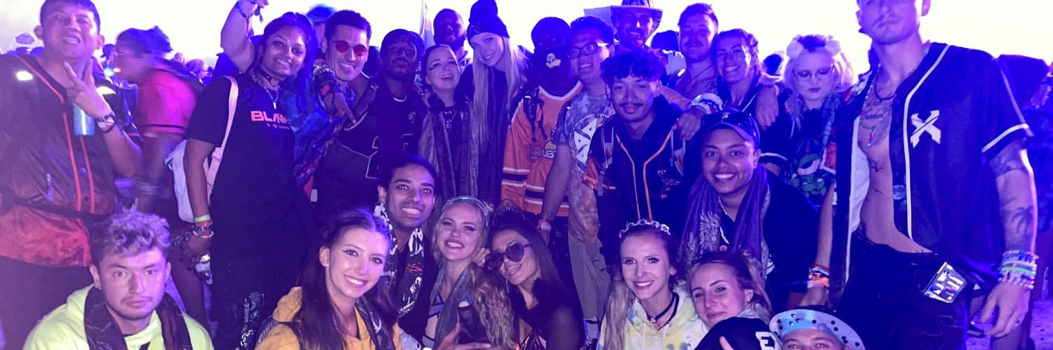 Chaotic banner