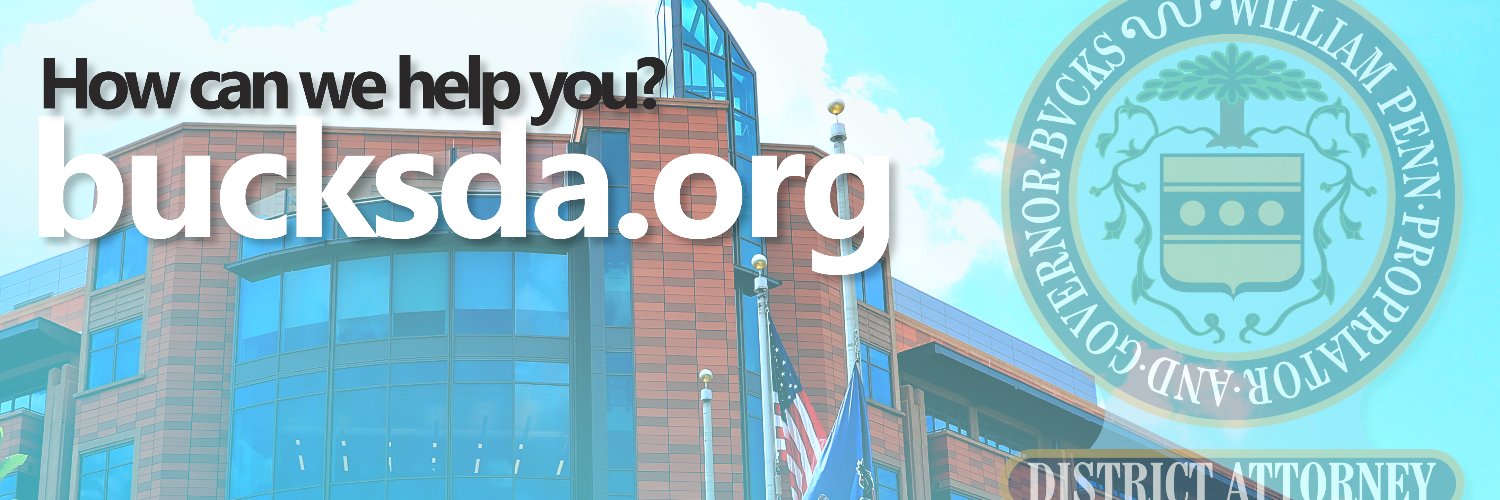 Bucks County District Attorney's Office banner