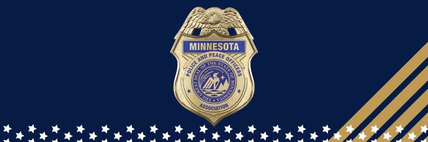 Minnesota Police and Peace Officers Association's banner