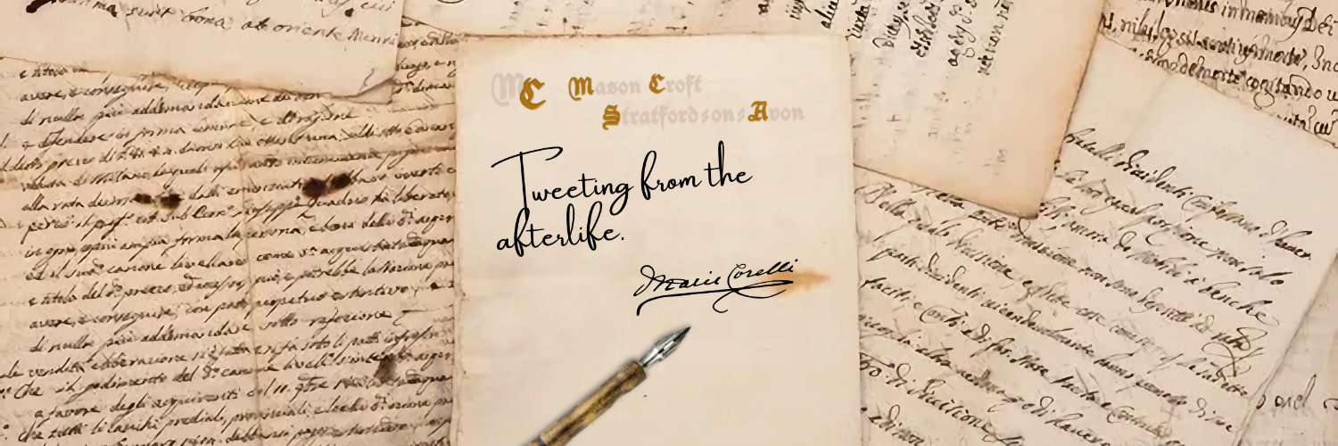 Marie Corelli 🖋️ banner