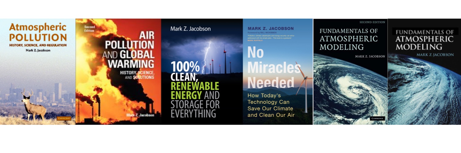 Mark Z. Jacobson Profile Banner