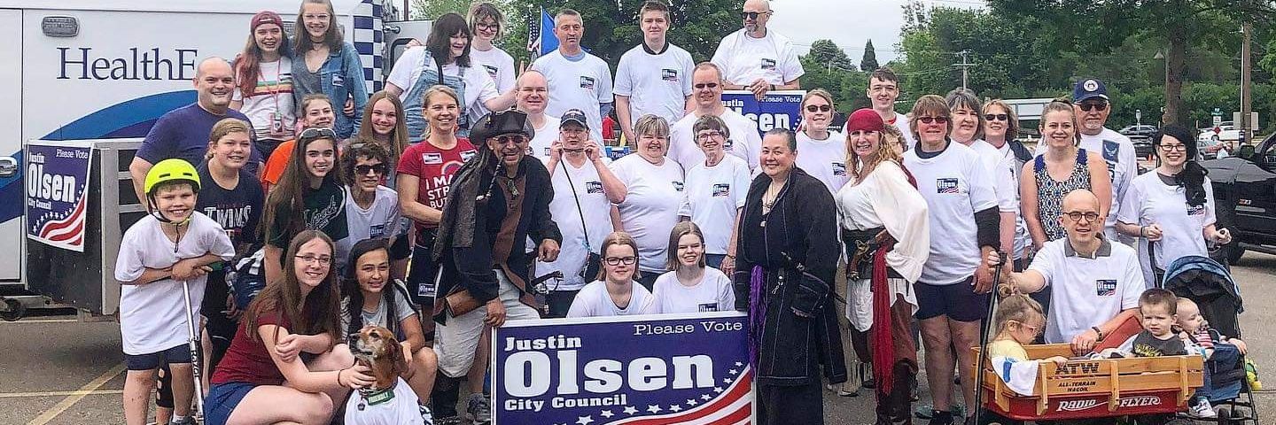 Justin Olsen Cottage Grove banner