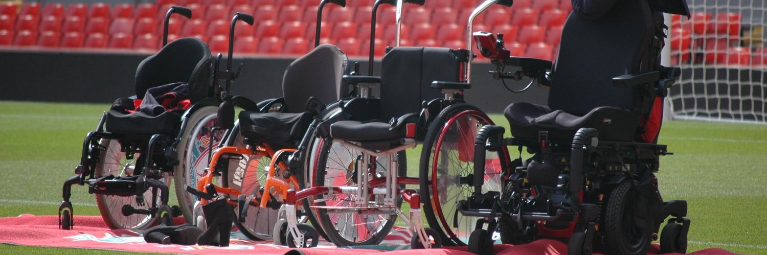 Liverpool Disabled Supporters Association's banner