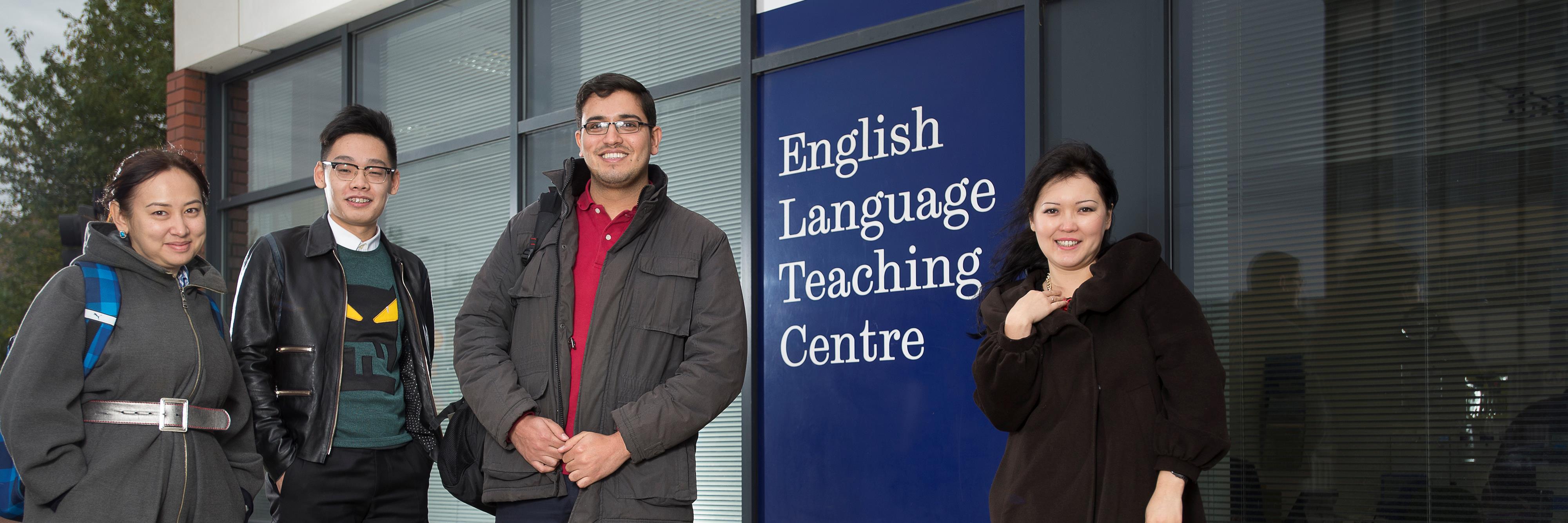 English Language Teaching Centre, Sheffield Uni banner