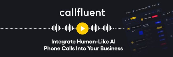 callfluentAI Profile Banner