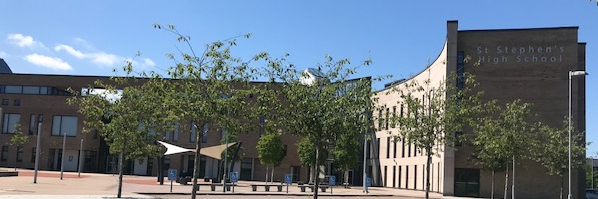 St Stephen's High School ICT banner