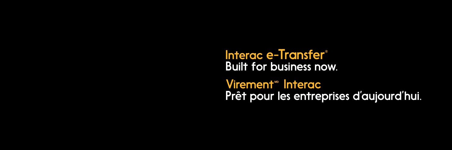 INTERAC's profile banner image