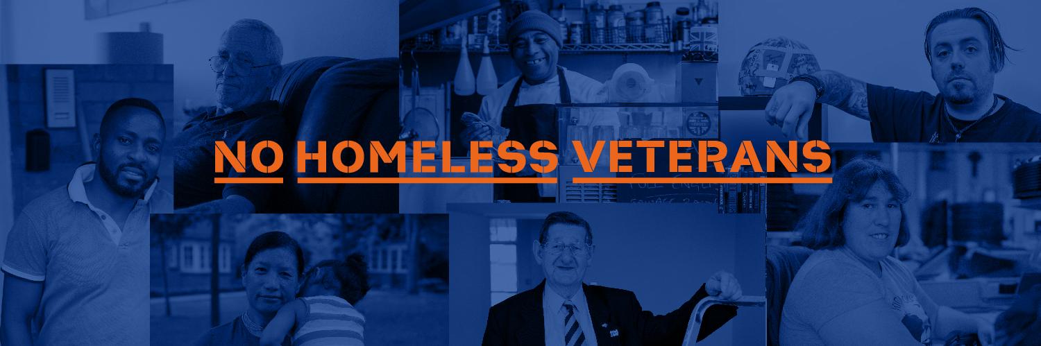 No Homeless Veterans banner