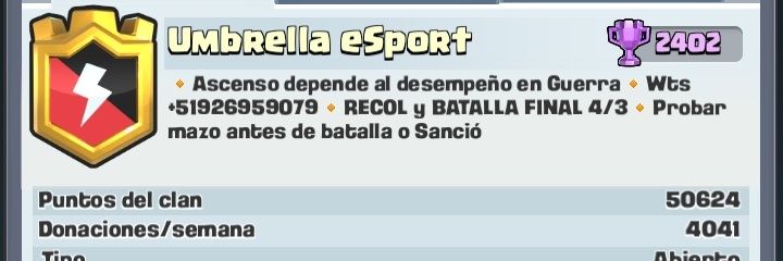 Umbrella eSport banner