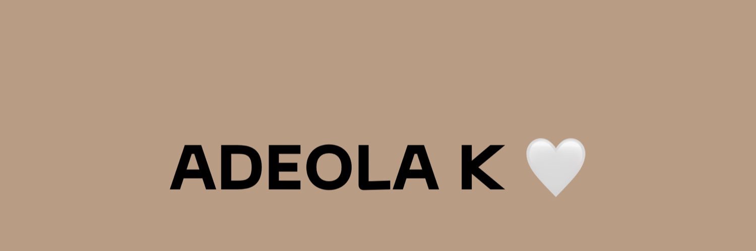 Adeola__K's profile banner image