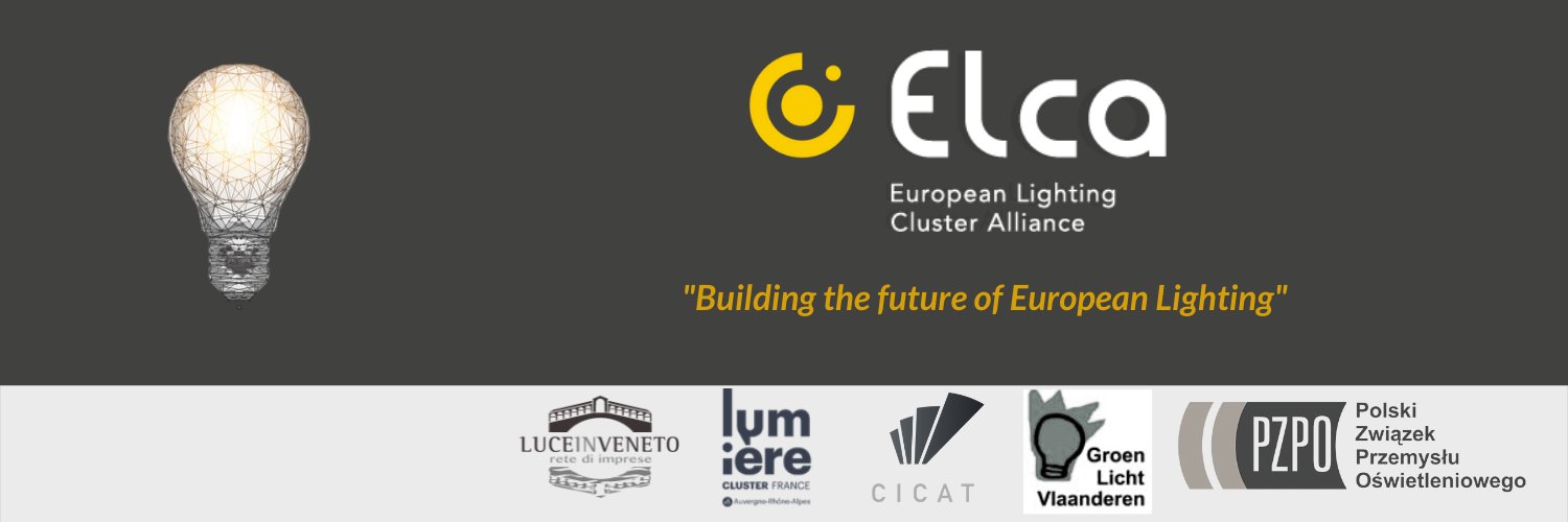 ELCA - European Lighting Cluster Alliance banner