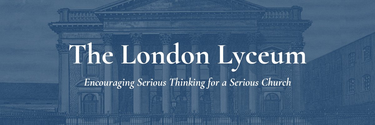 The London Lyceum's banner
