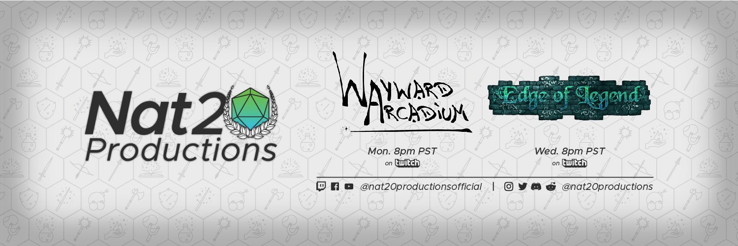 Nat20Productions banner