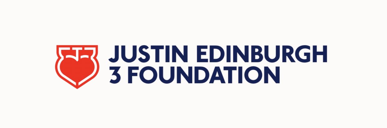 Justin Edinburgh 3 Foundation's banner