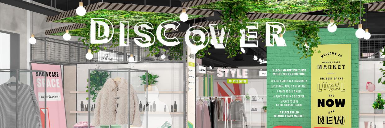 Wembley Park Market banner