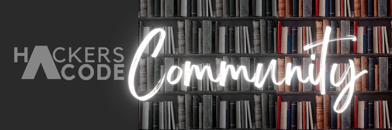 Hacker's Code Community banner