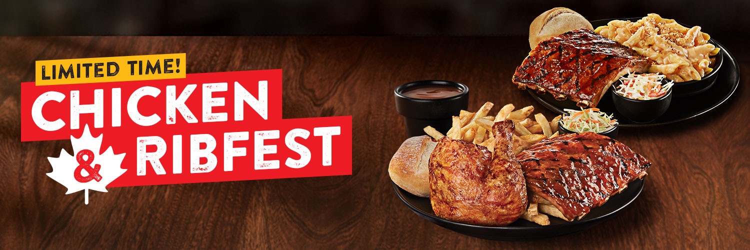Swiss Chalet's banner