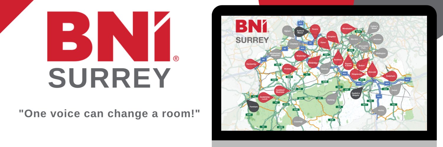 BNI Surrey banner