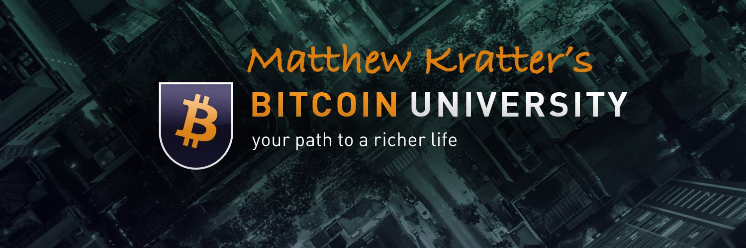 Matthew R. Kratter's banner