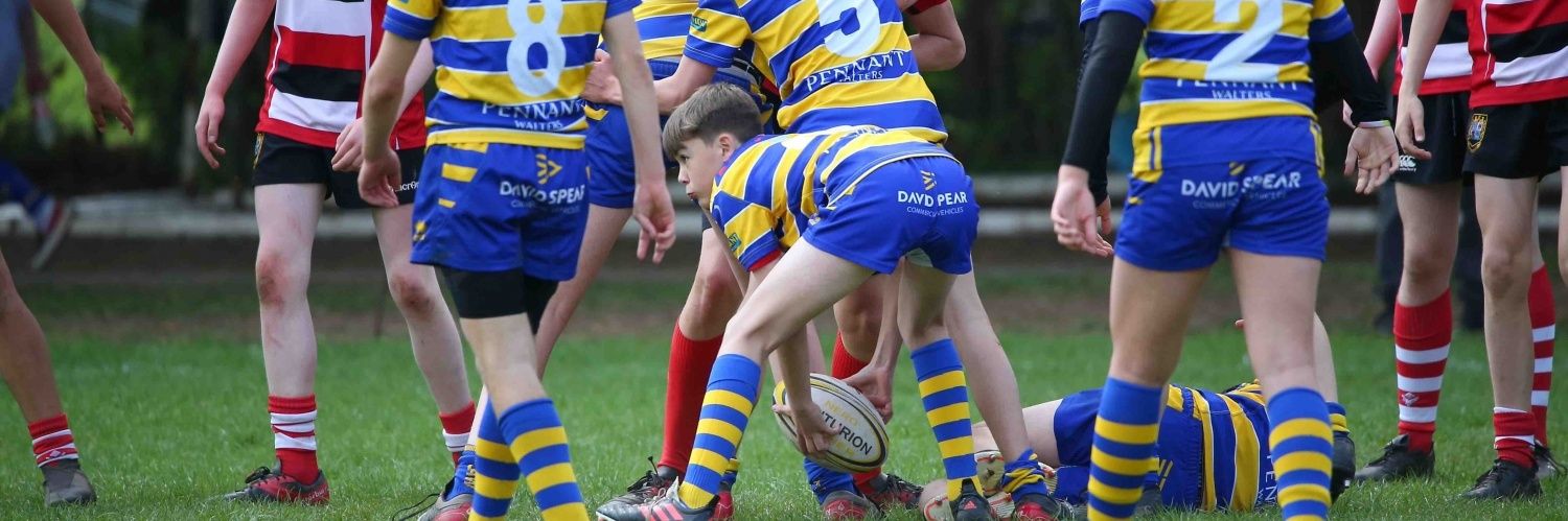 Monmouth Young Rugby banner